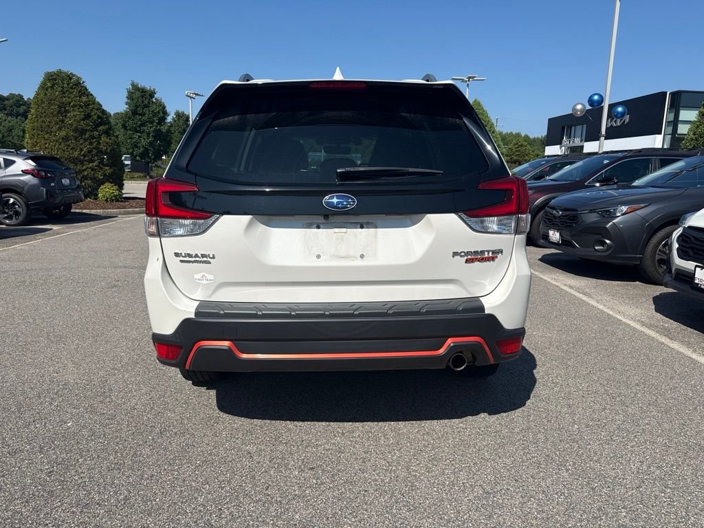 Used 2021 White Subaru Sport image 4