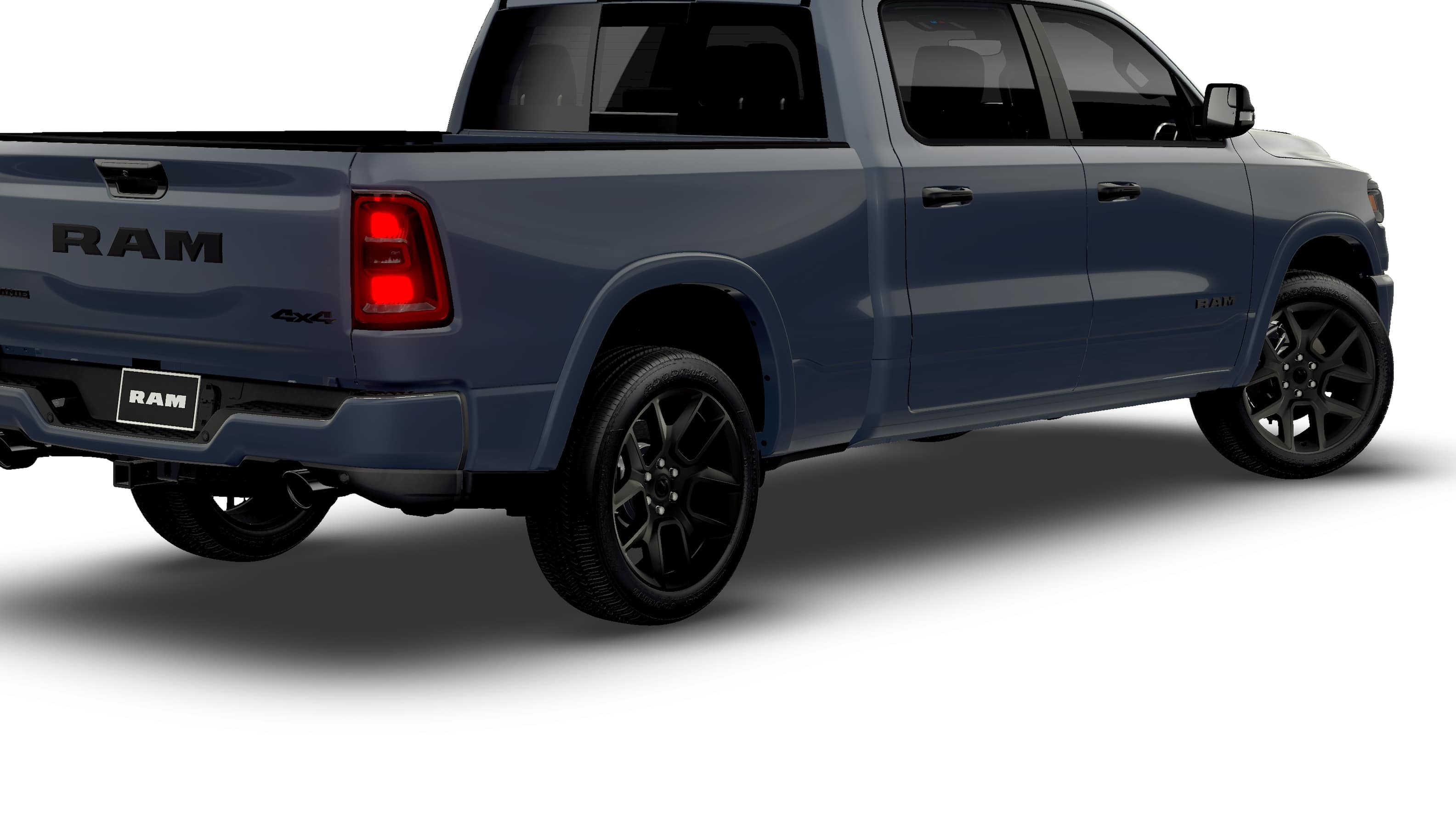 New 2026 Forged Blue Metallic Exterior Paint RAM Laramie image 14