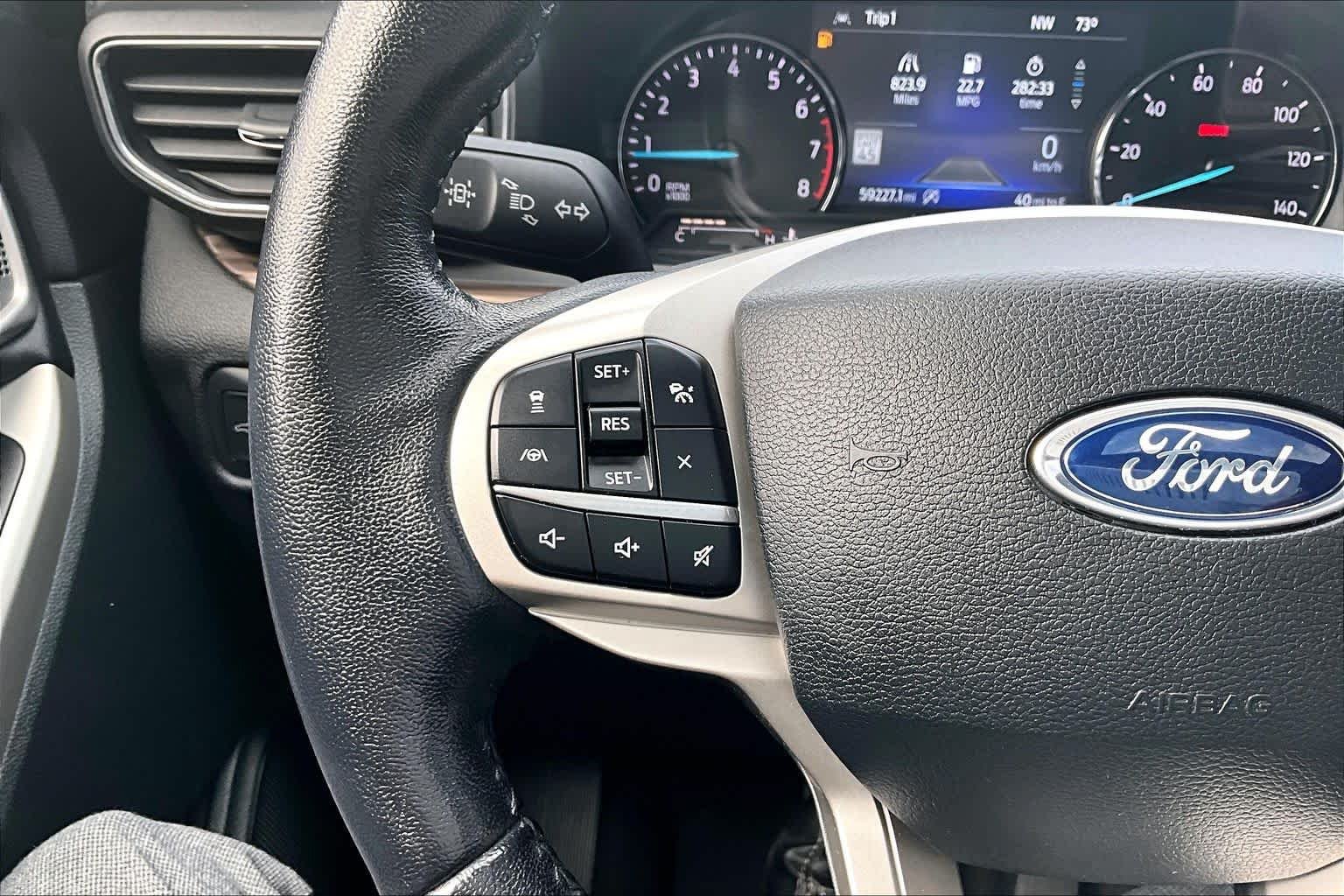 Used 2021 Carbonized Gray Metallic Ford Limited image 24