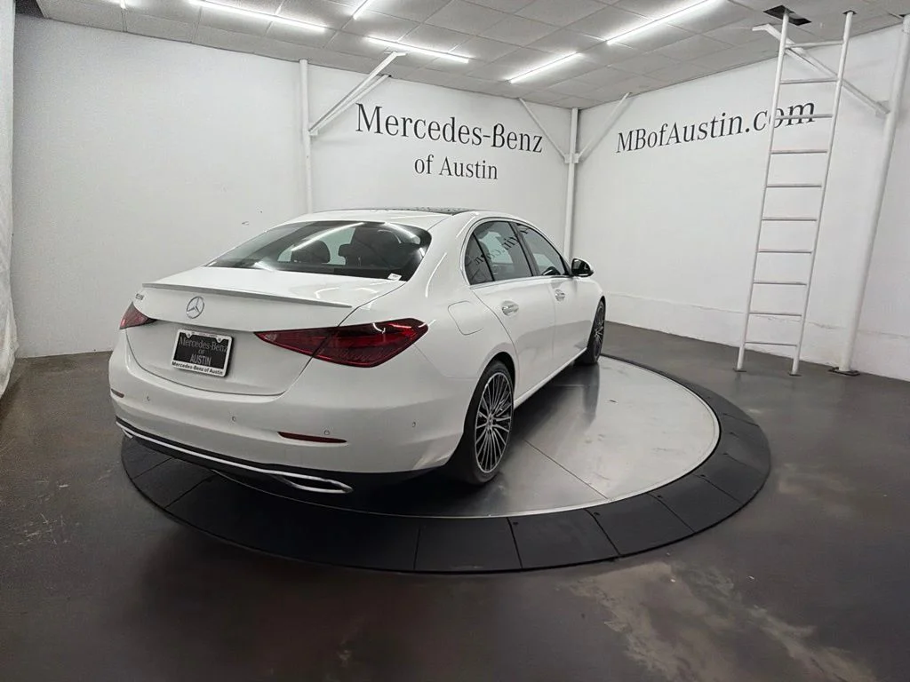 New 2026 White Mercedes-Benz C 300 image 7