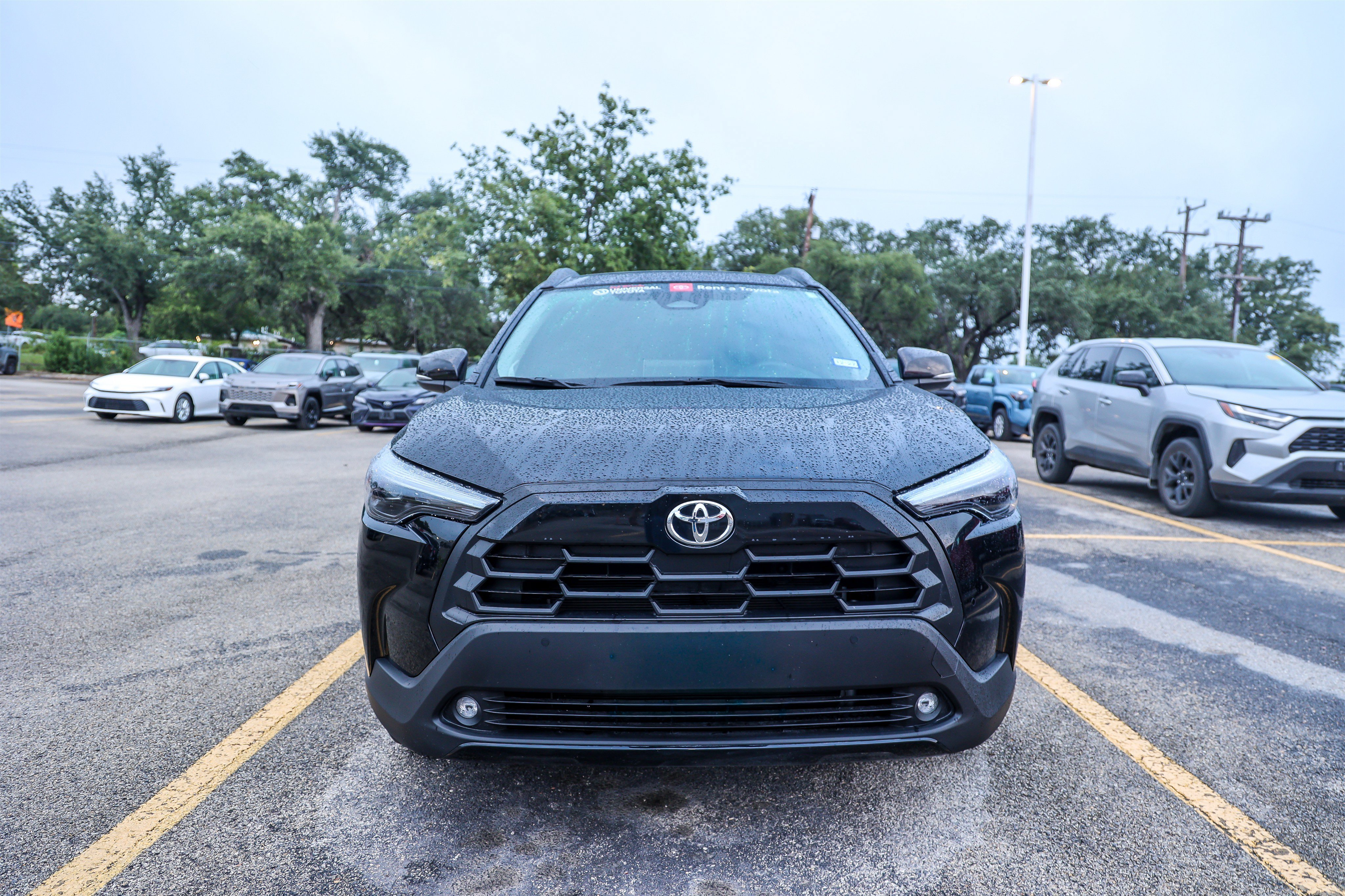 Used 2026 JET BLACK Toyota XLE image 3
