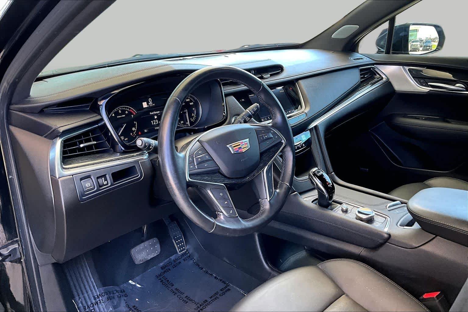 Used 2023 Stellar Black Metallic Cadillac FWD Premium Luxury image 16