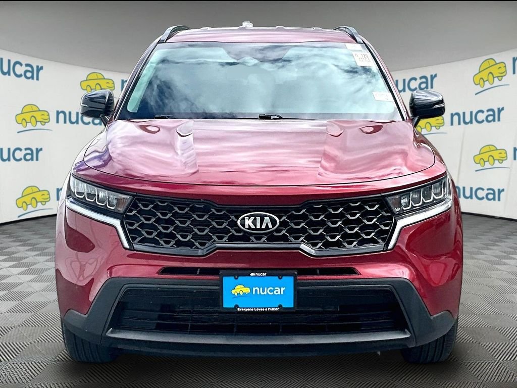 Used 2021 Passion Red Tintcoat Kia S image 2