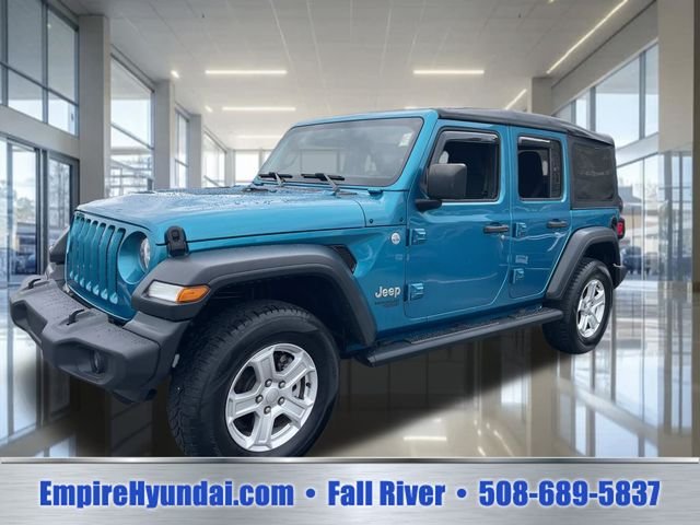 Used 2019 Bikini Pearlcoat Jeep Unlimited Sport S image 1