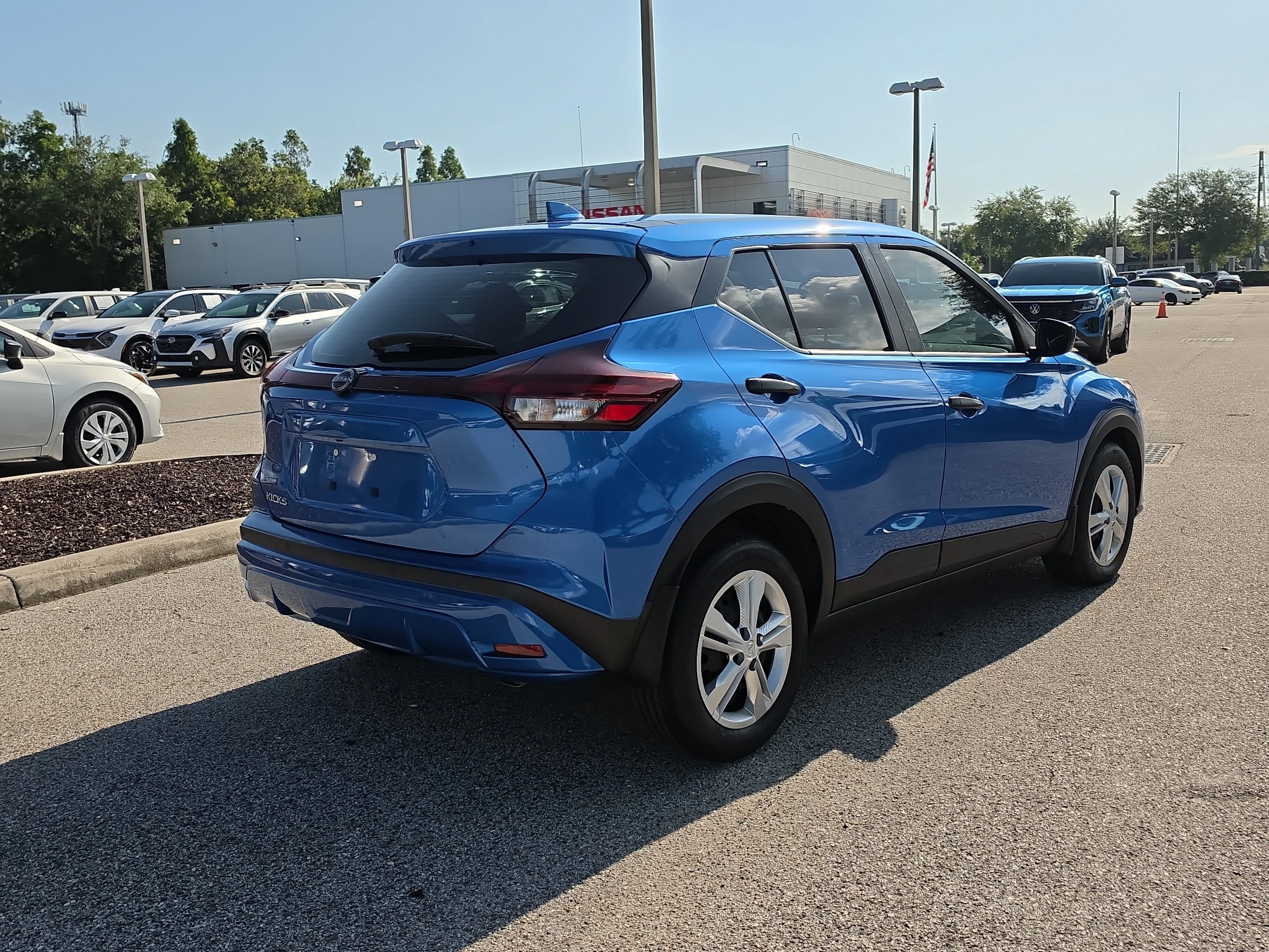 Certified Used 2025 Electric Blue Metallic Nissan S image 8