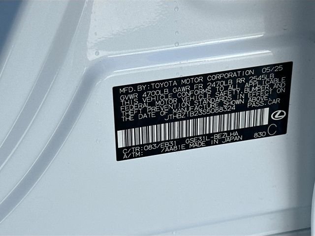 Used 2025 White Lexus 350 F SPORT Design image 34