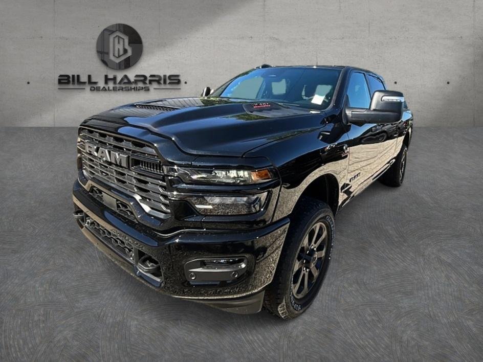 New 2026 Diamond Black Crystal Pearl-Coat Exterior Paint RAM Big Horn image 1