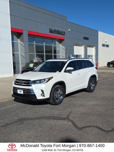 2019 Toyota Highlander Limited Platinum