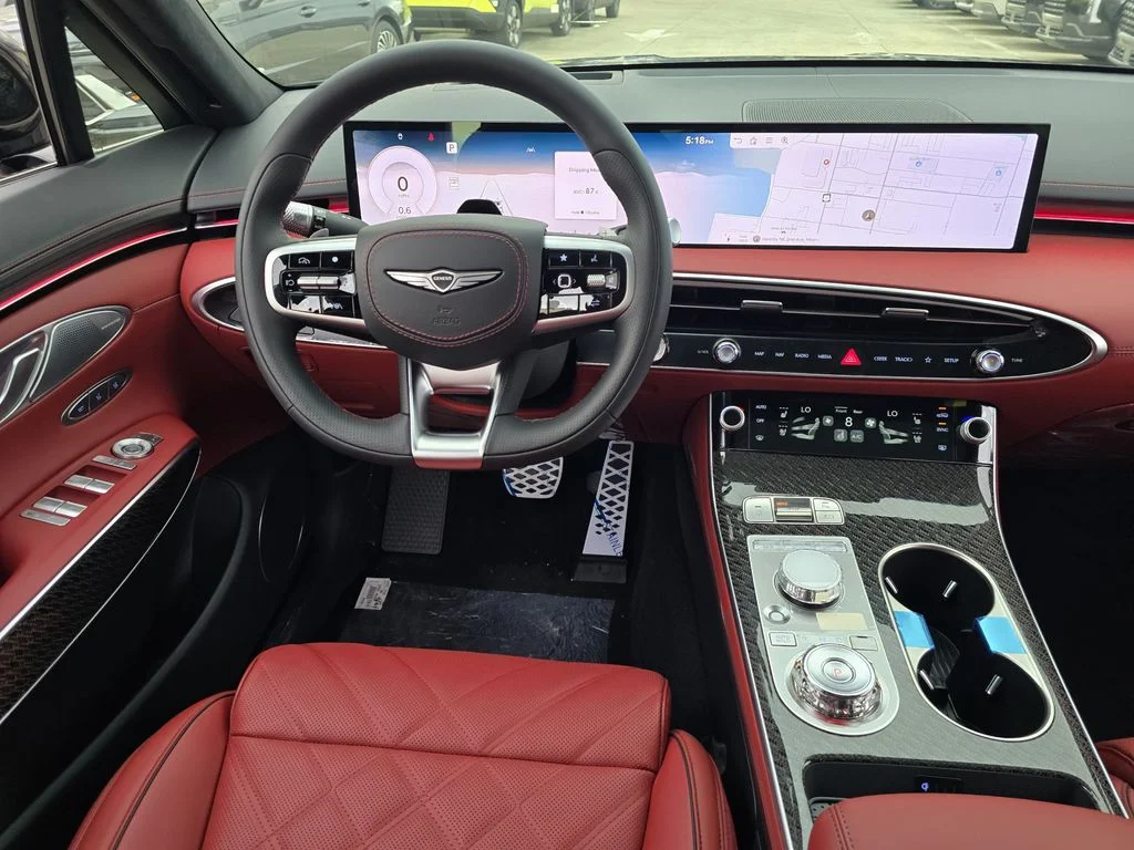 New 2027 White Genesis 3.5T Sport Prestige image 7