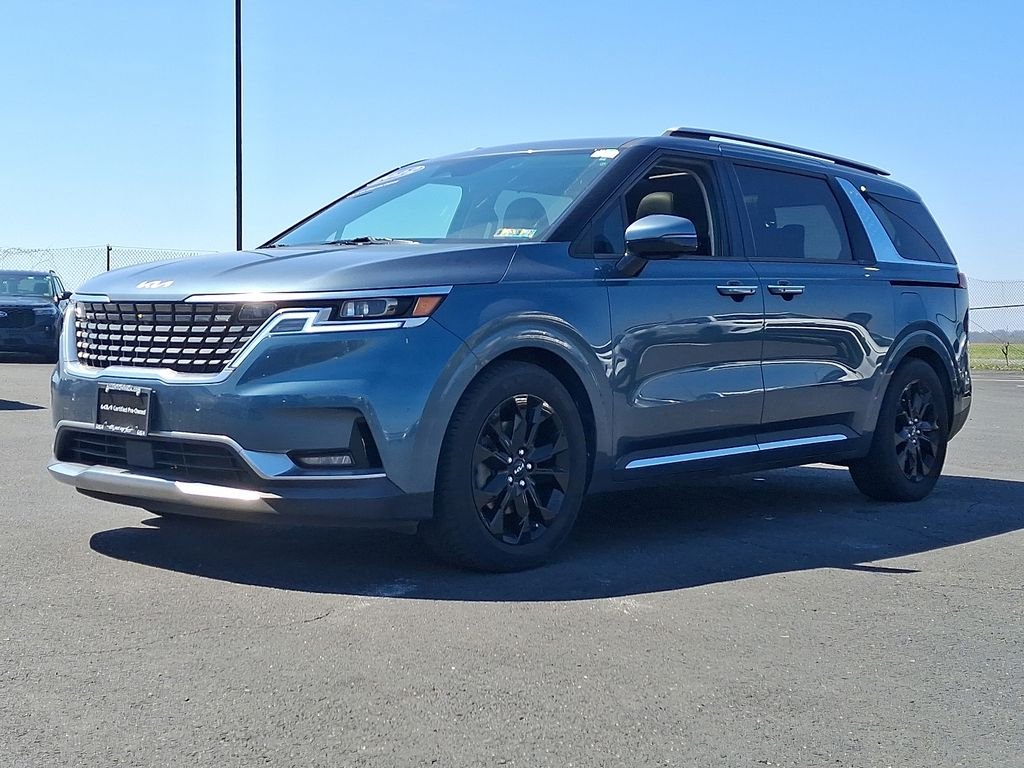 Certified Used 2022 Blue Kia SX Prestige image 3