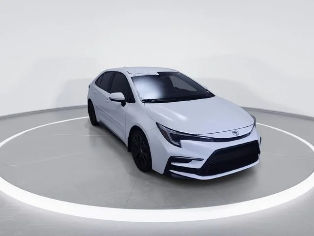 Used 2024 White Toyota SE image 2