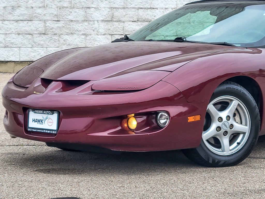 Used 2002 Maple Red Metallic Pontiac Firebird image 3