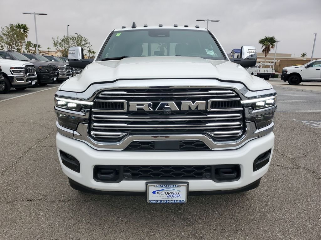 New 2026 Bright White Clear-Coat Exterior Paint RAM Laramie image 8
