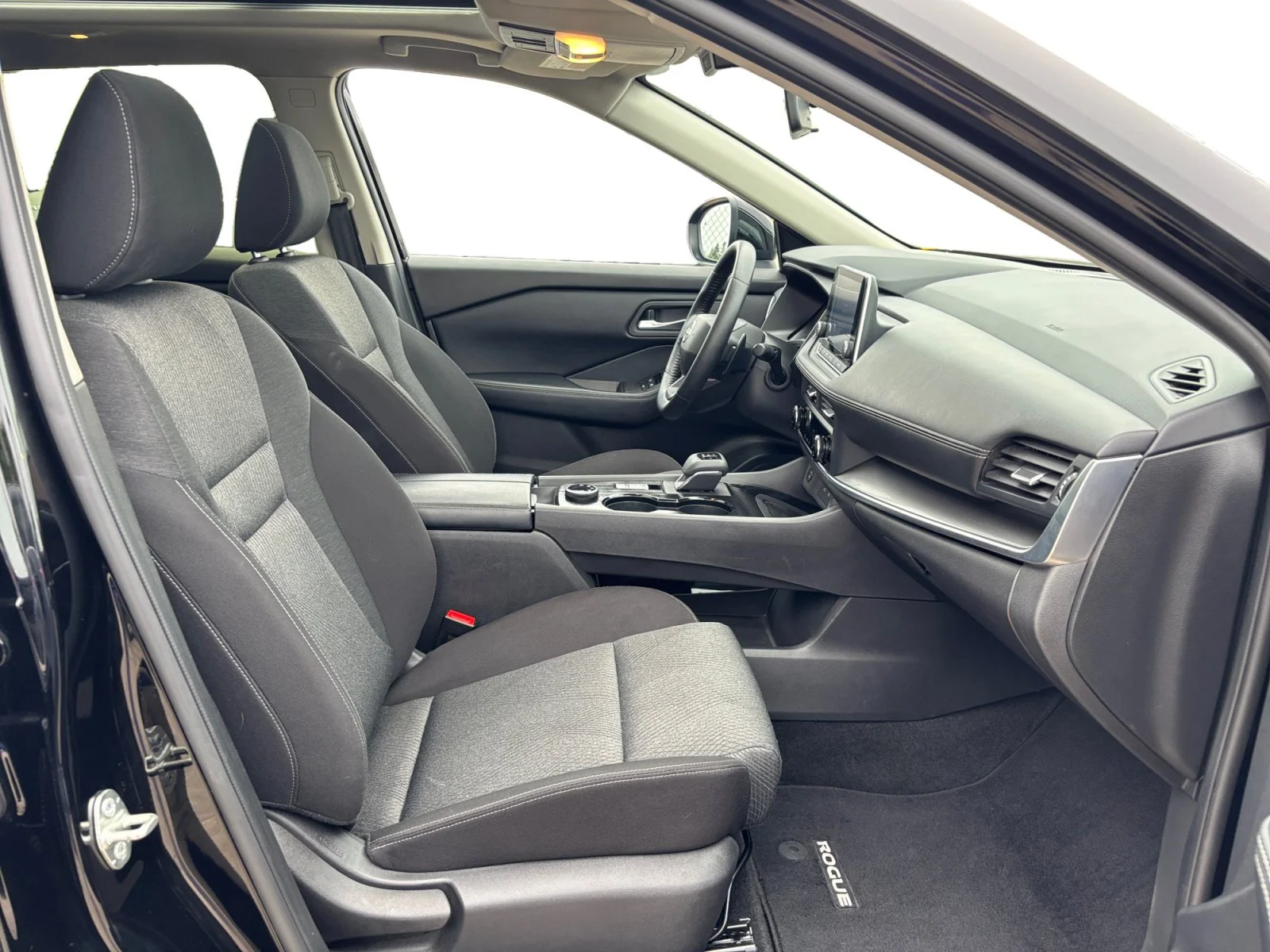 Certified Used 2025 Super Black Nissan SV Moonroof image 17
