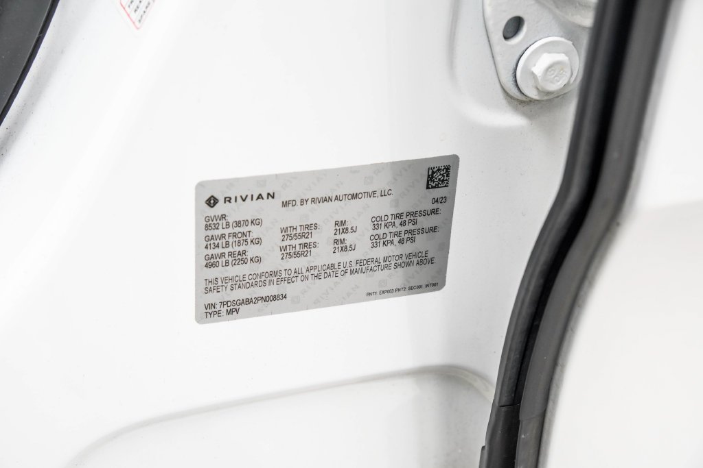 Used 2023 White Rivian Adventure Quad Motor Large Pack image 44