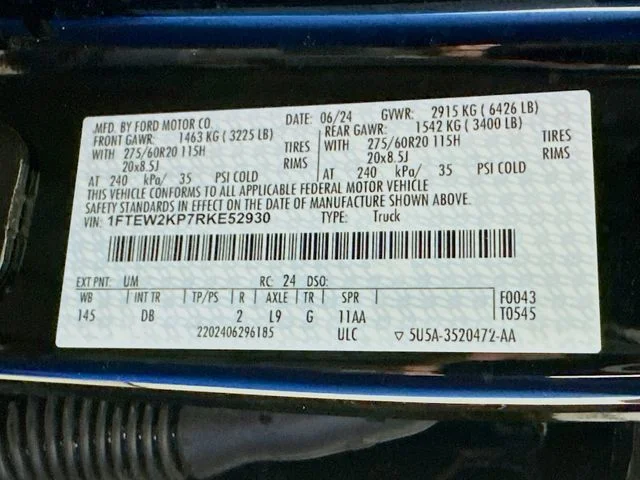 Certified Used 2024 Black Ford STX image 27