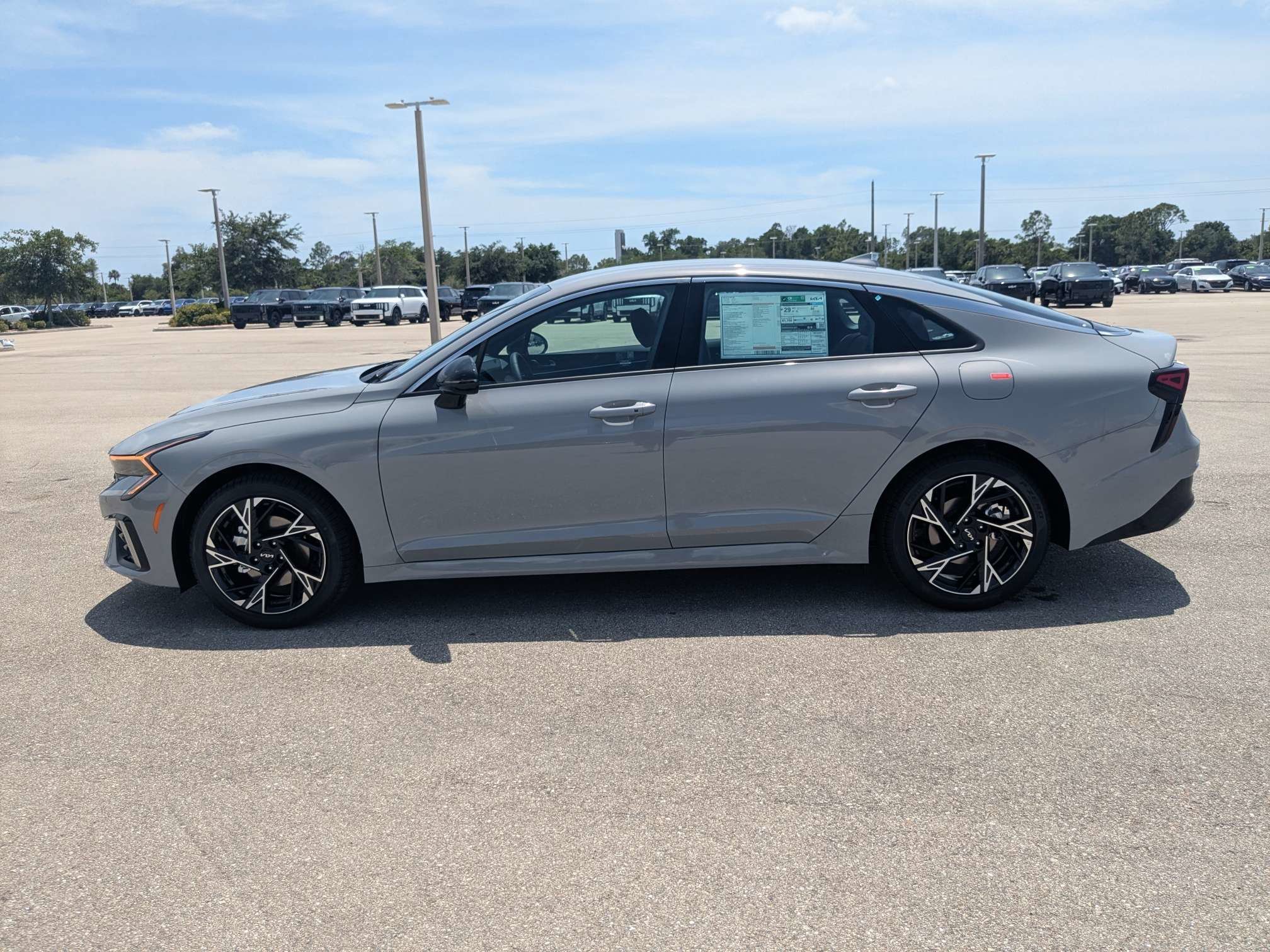 New 2026 Wolf Gray Kia GT-Line FWD image 8