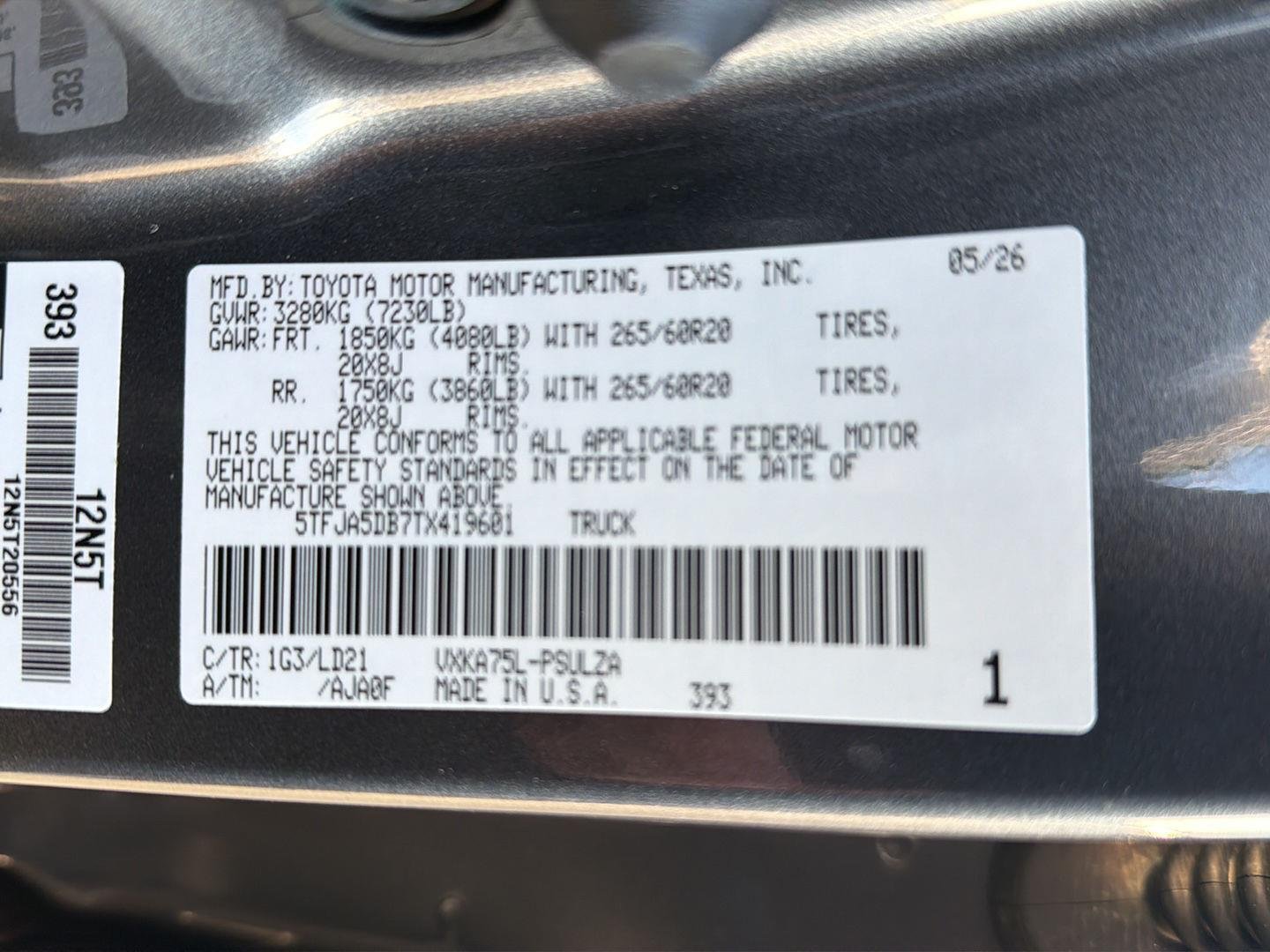 New 2026 Magnetic Gray Metallic Toyota Limited image 36