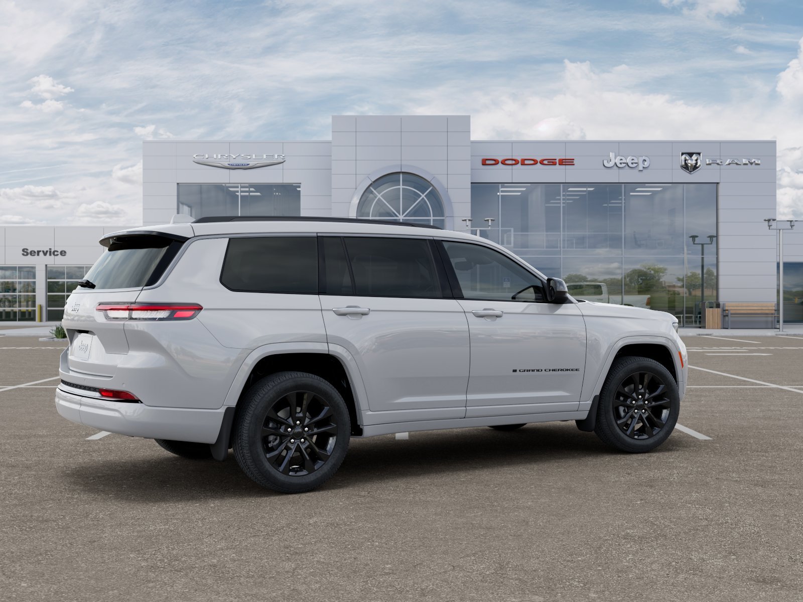 New 2026 Bright White Clear-Coat Exterior Paint Jeep Limited image 4