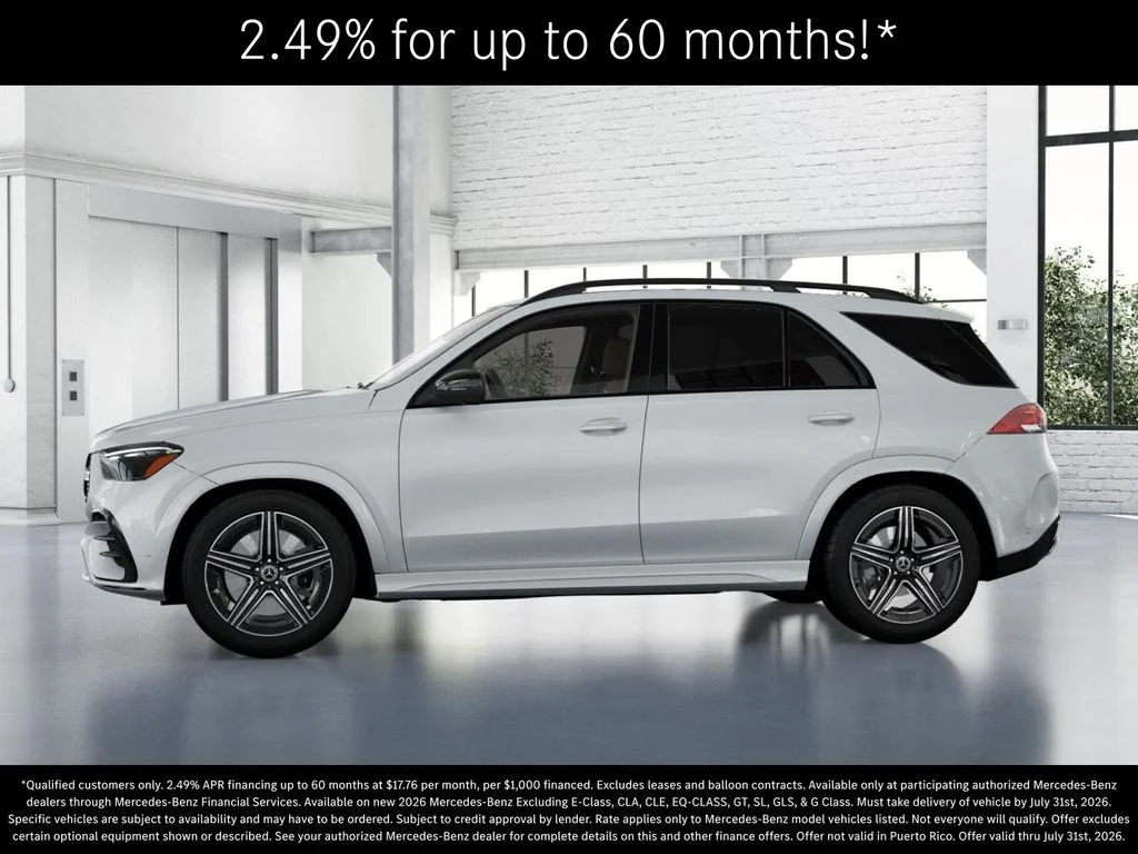 New 2026 MANUFAKTUR Moonlight White Metallic Mercedes-Benz GLE 450 image 35