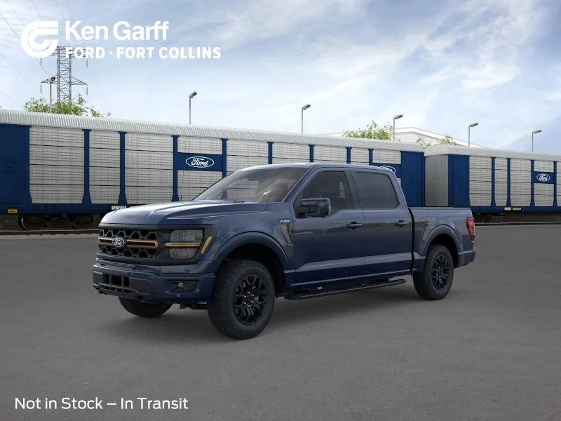 New 2026 Antimatter Blue Metallic Ford Tremor image 1