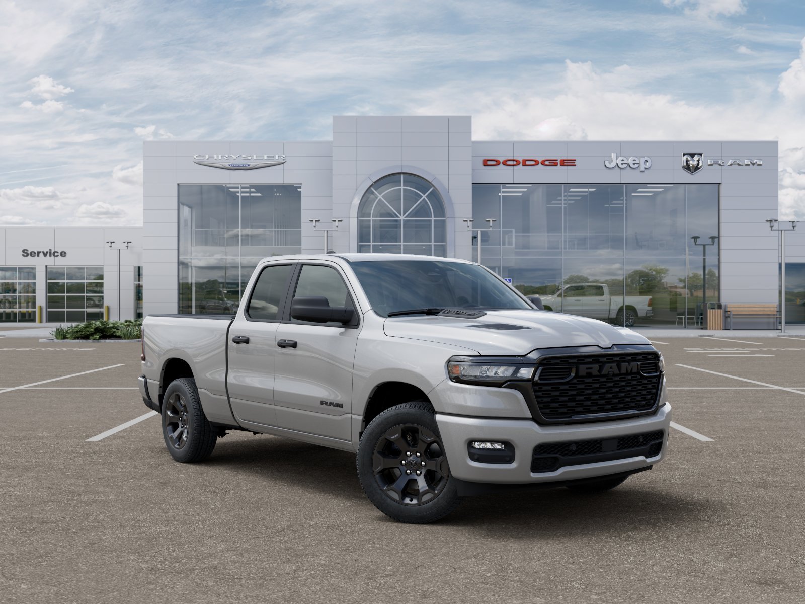 New 2026 Silver Zynith Exterior Paint RAM Tradesman image 35