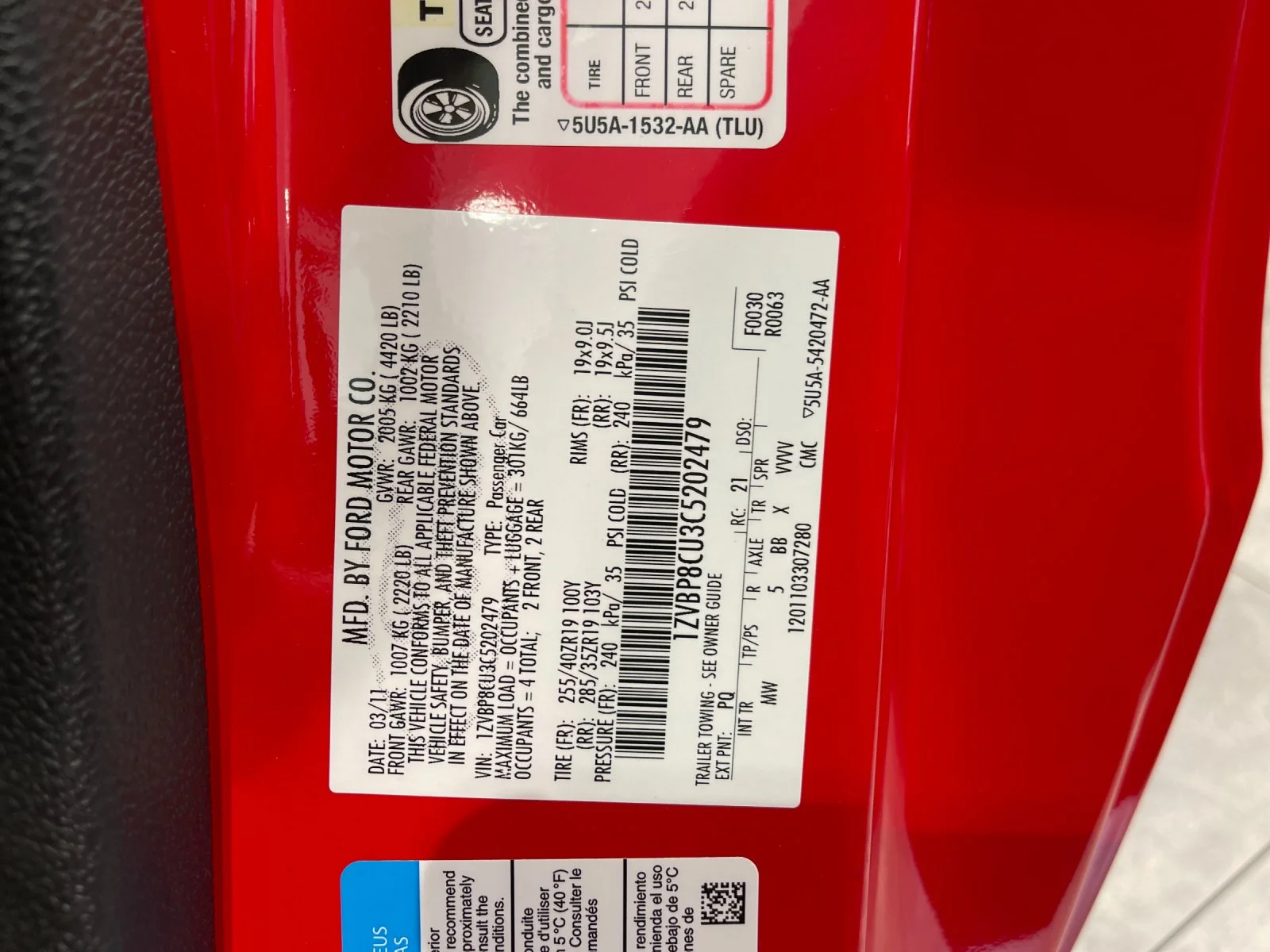 Used 2012 Red Ford Boss 302 image 30