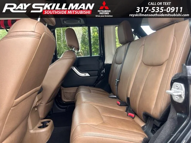 Used 2014 Black Jeep Unlimited Sahara image 14