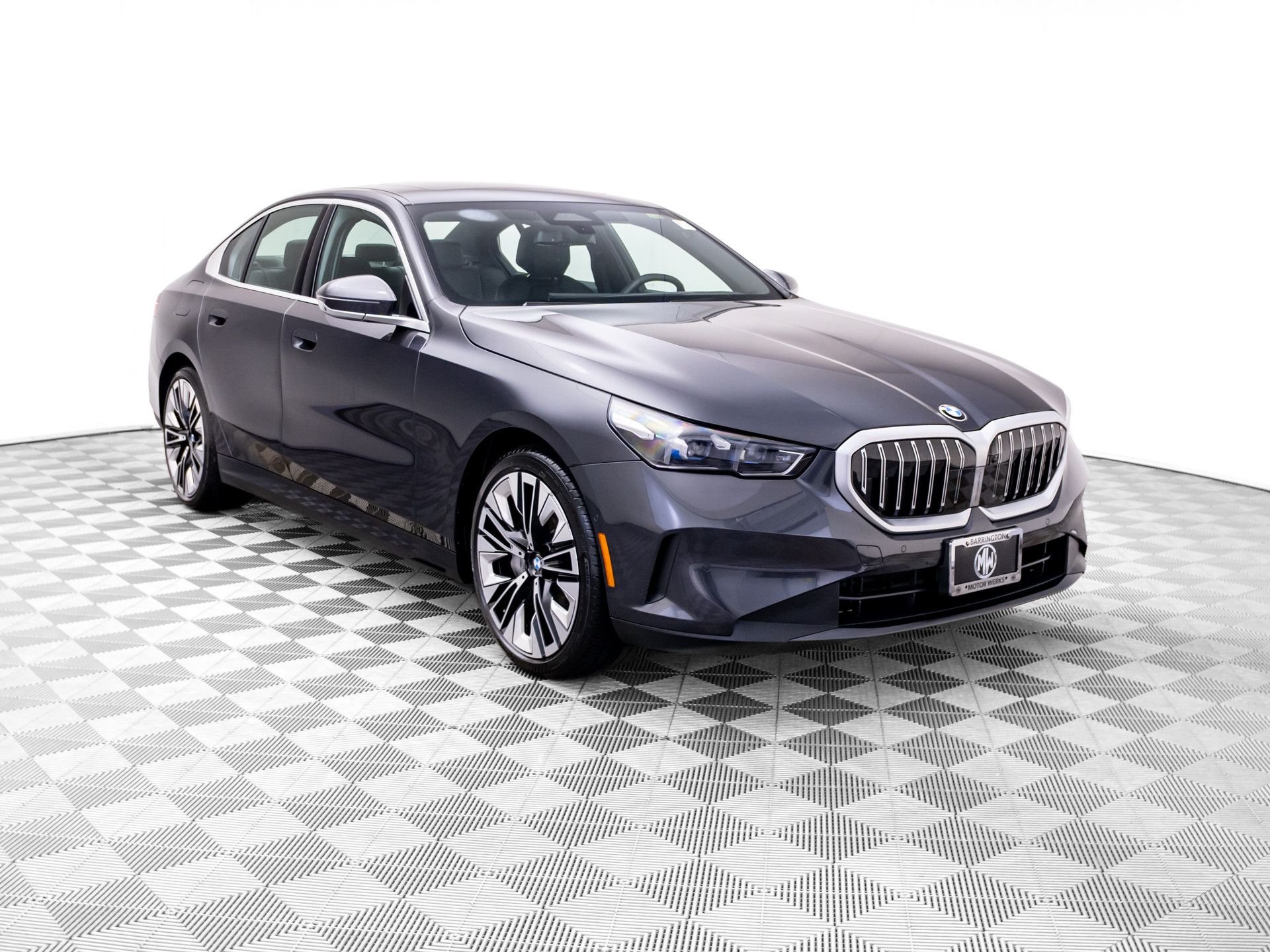 Certified Used 2024 Dark Graphite Metallic BMW 540i xDrive image 8