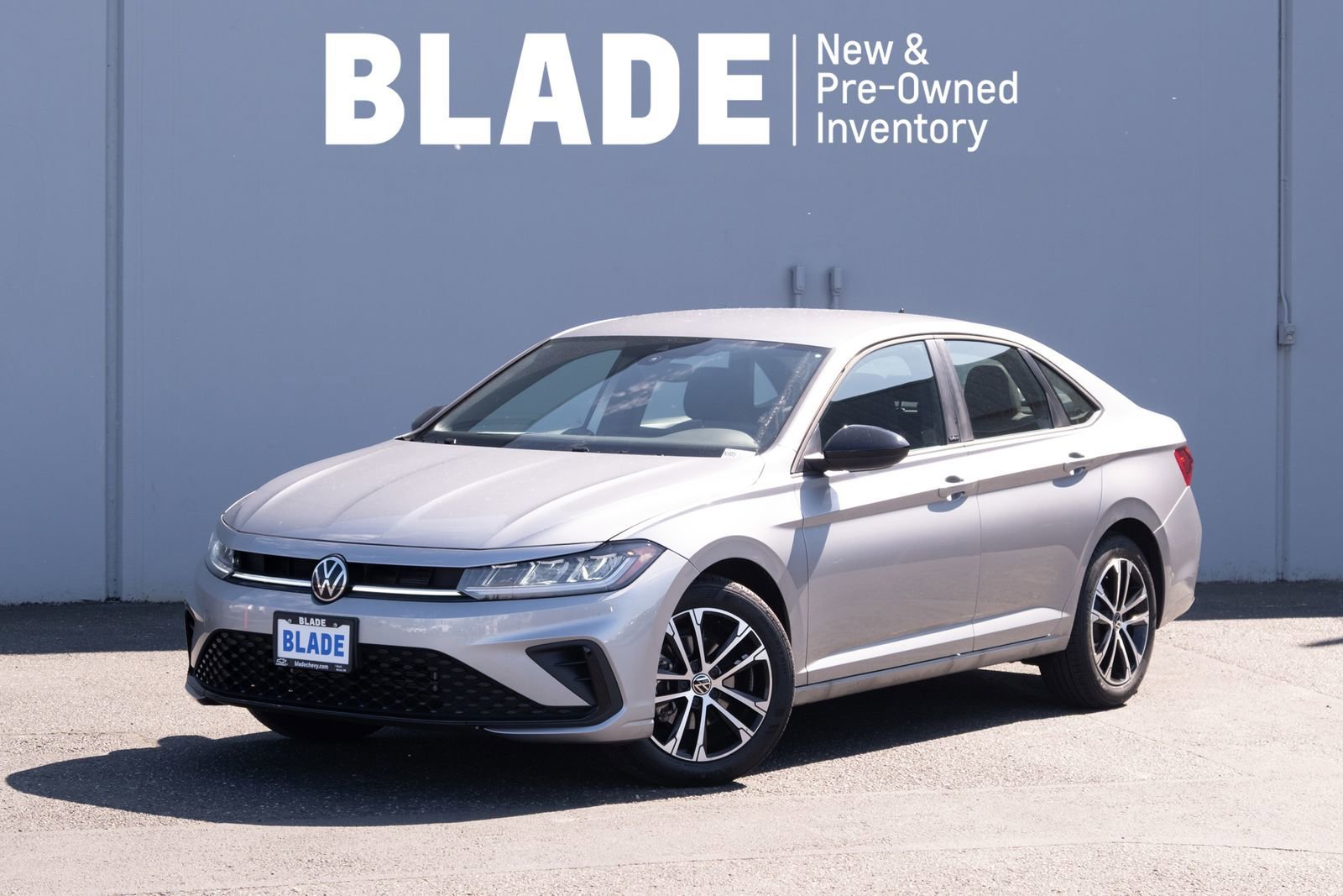 Silver 2025 Volkswagen Jetta Sport FWD Sedan Front-Wheel Drive