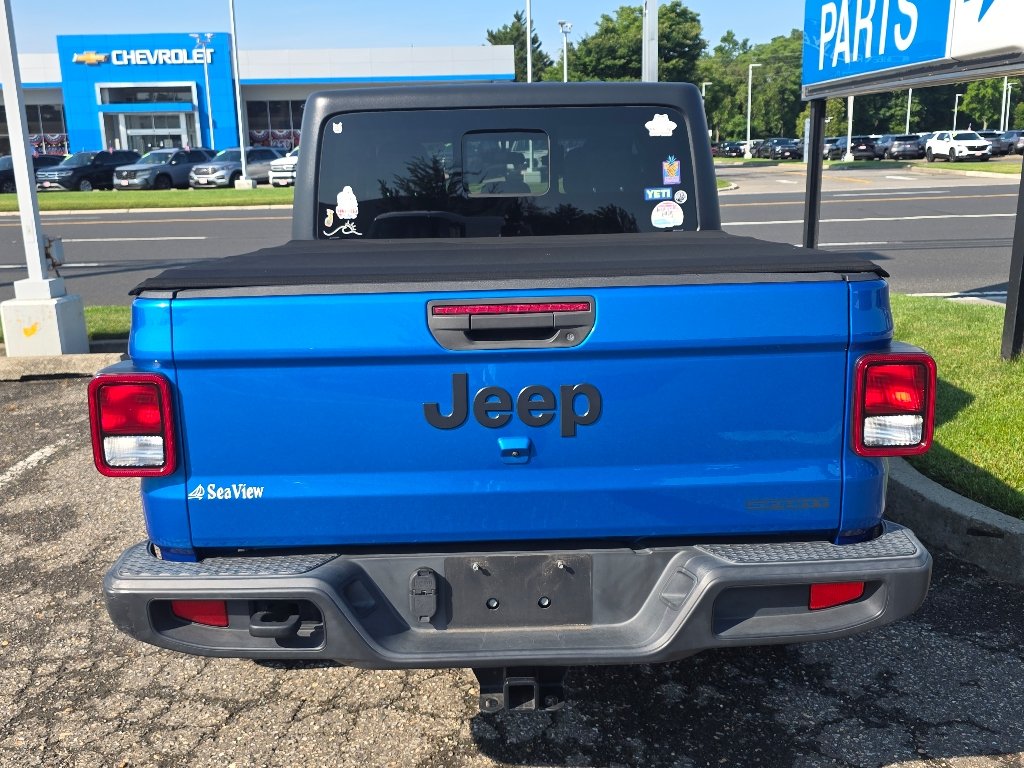 Used 2020 Hydro Blue Pearlcoat Jeep Sport image 4