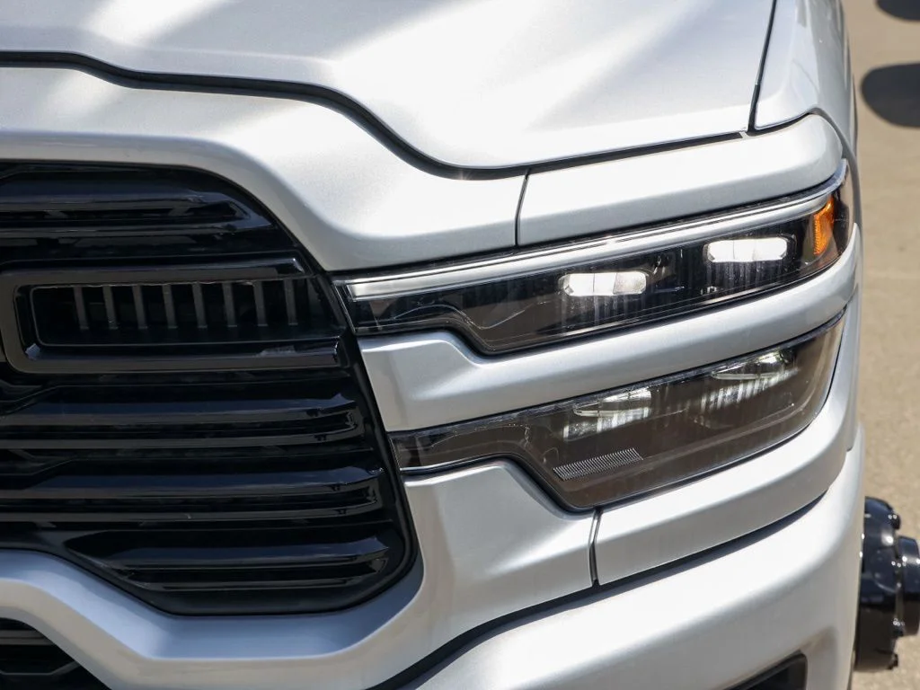 New 2026 Silver-Zynith Exterior Paint RAM Laramie Night Edition image 9