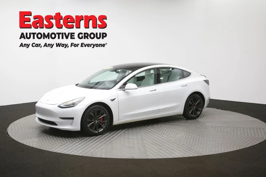 Used 2020 White Tesla Performance image 50