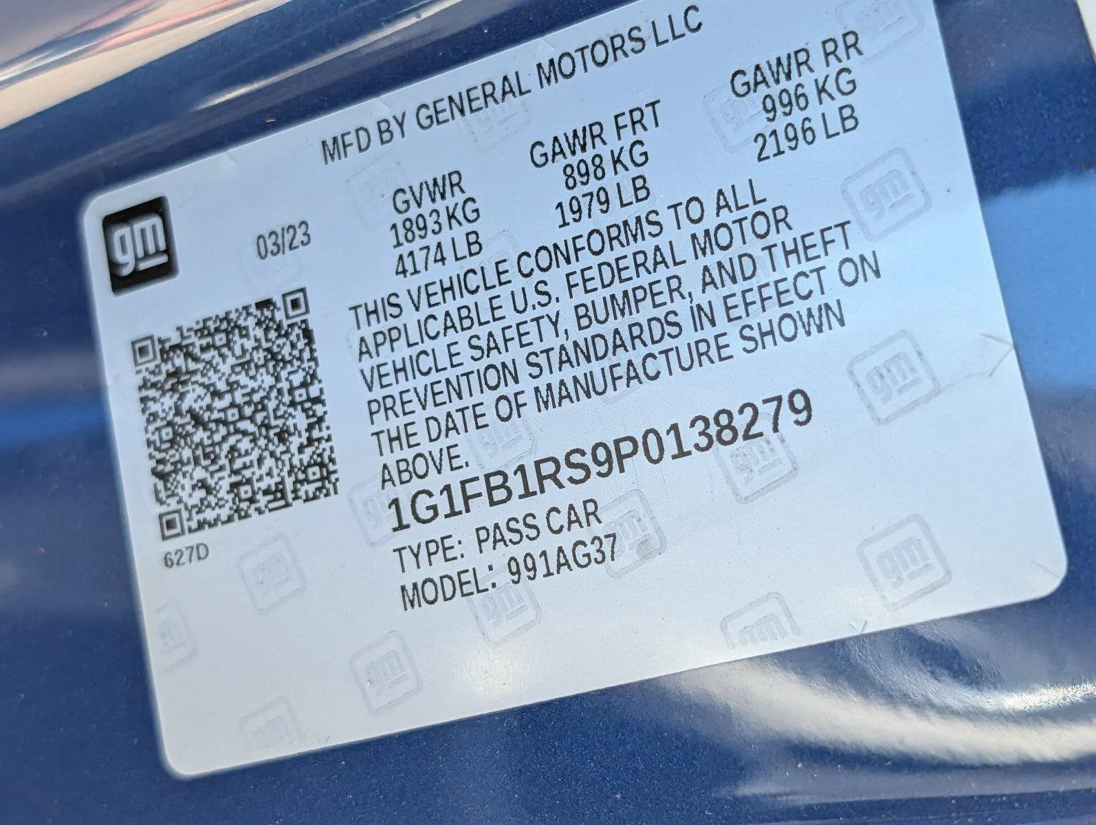 Used 2023 RIVERSIDE BLUE METALLIC Chevrolet 1LT image 30