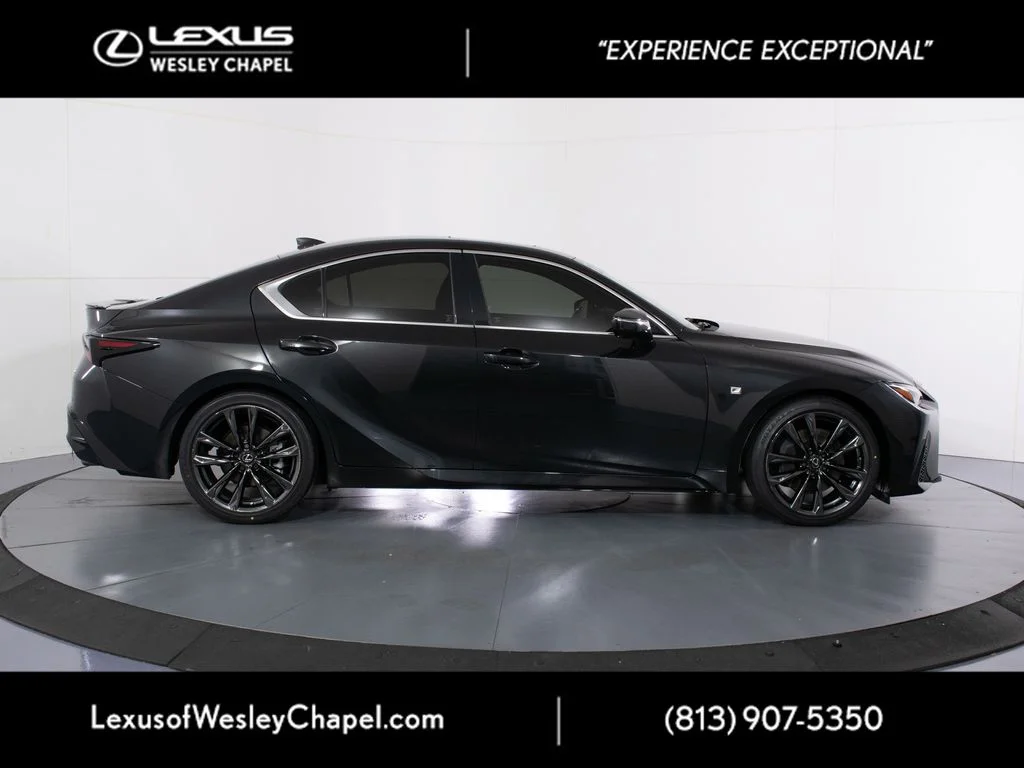 Used 2023 Black Lexus 350 F SPORT image 2