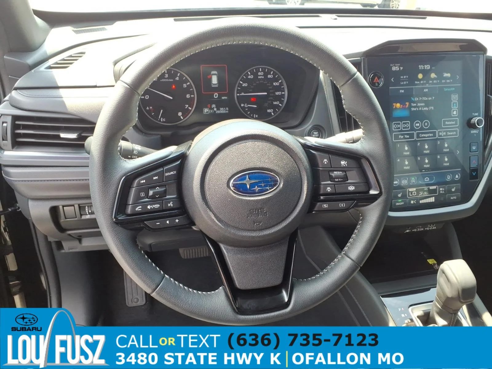 Used 2025 Crystal Black Silica Subaru Premium image 7