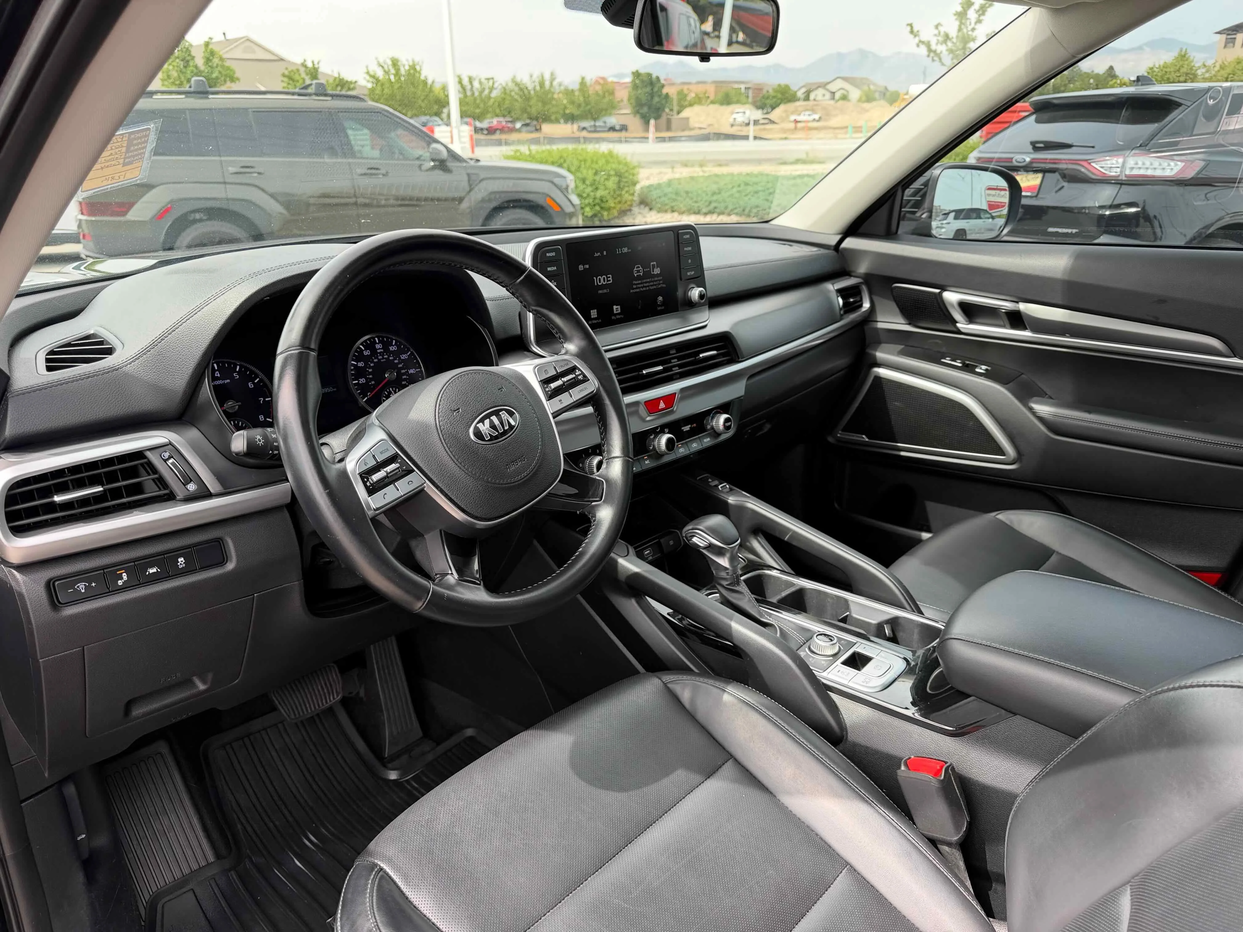 Used 2021 Ebony Black Kia S image 3