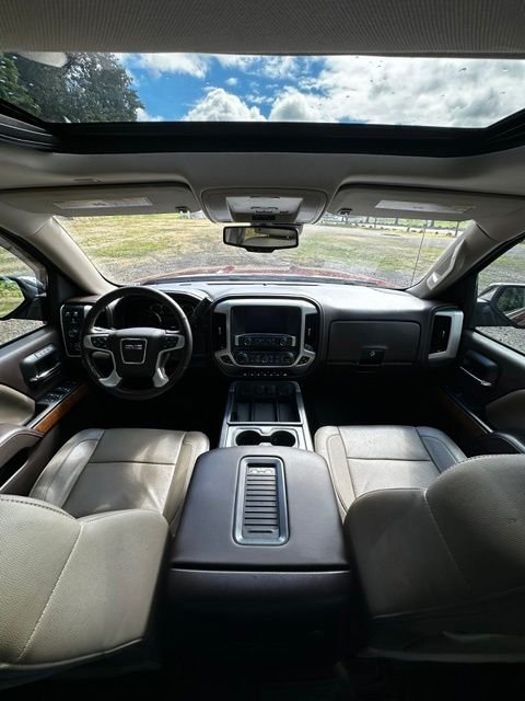 Used 2017 Crimson Red Tintcoat GMC SLT image 23