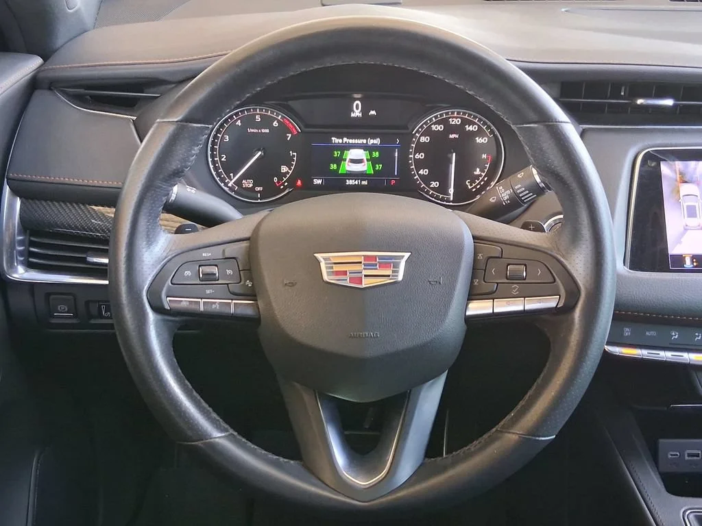 Used 2023 RADIANT RED TINTCOAT Cadillac FWD Sport image 9