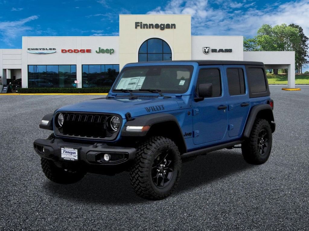 New 2026 Hydro Blue Pearl-Coat Exterior Paint Jeep Willys image 3