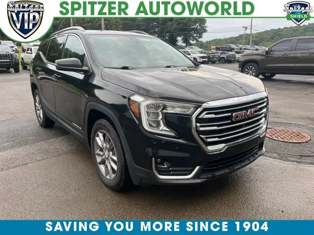 Used 2022 Black GMC SLT image 1