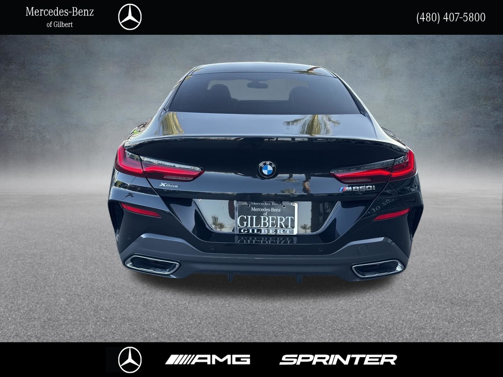 Used 2022 Black BMW M850i xDrive Gran Coupe image 4