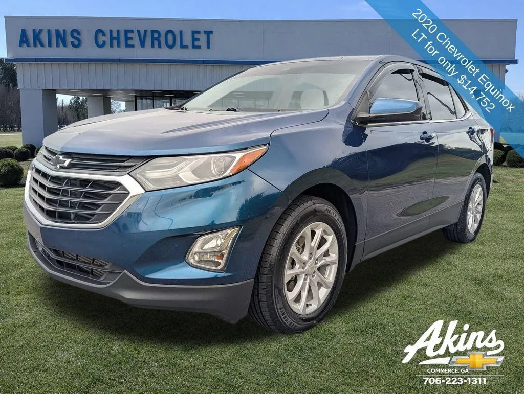 Used 2020 PACIFIC BLUE METALLIC Chevrolet LT image 9