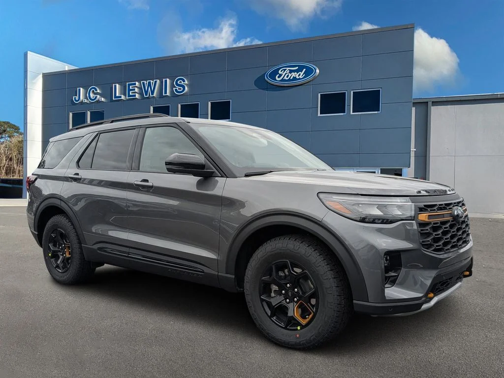 New 2026 Carbonized Gray Metallic Ford Tremor image 1