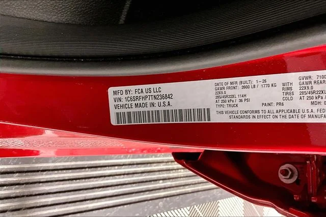 New 2026 Red Ram Limited image 9