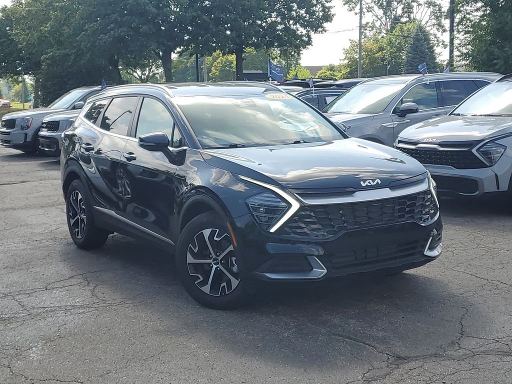 Certified Used 2024 Ebony Black Kia EX image 1