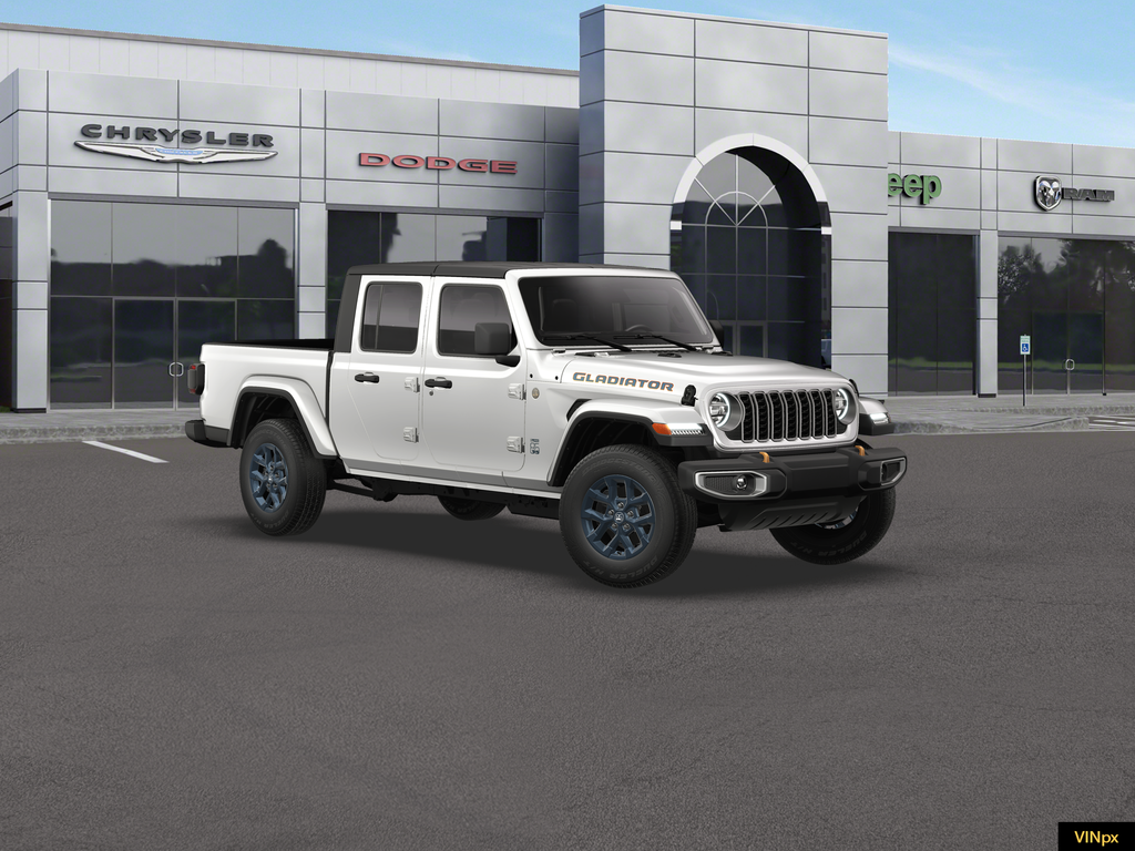 New 2026 Bright White Clear-Coat Exterior Paint Jeep 85th Anniversary Edition image 10