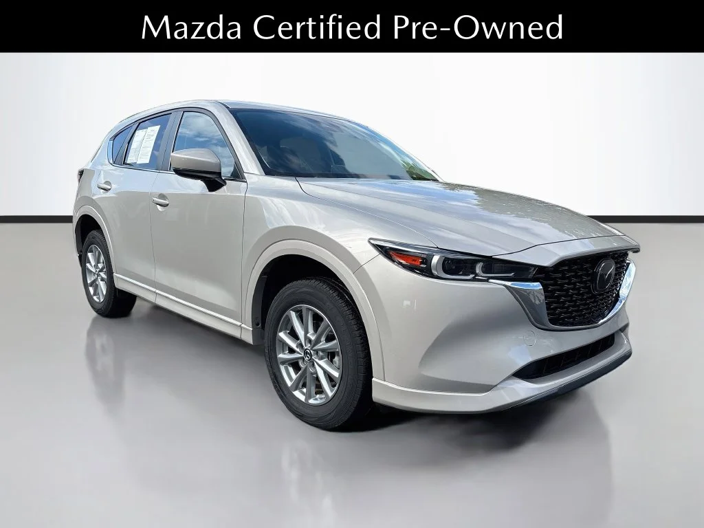 Certified Used 2024 Silver Mazda 2.5 S Preferred Package image 1