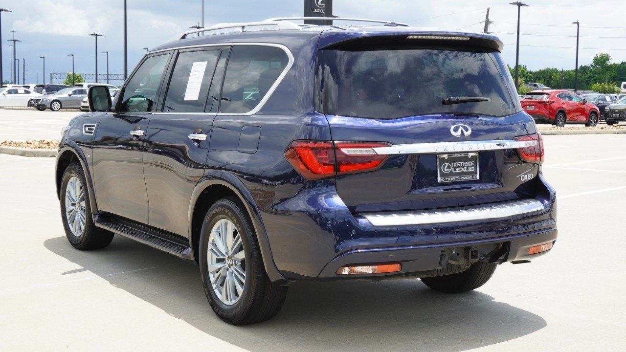Used 2019 Blue INFINITI LUXE image 8