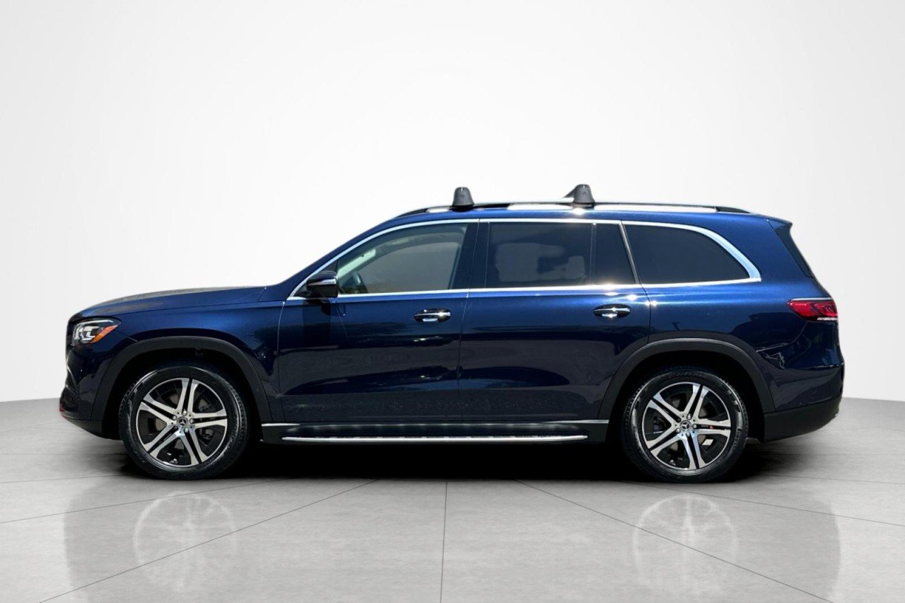 Used 2020 Lunar Blue Metallic Mercedes-Benz GLS 450 image 2